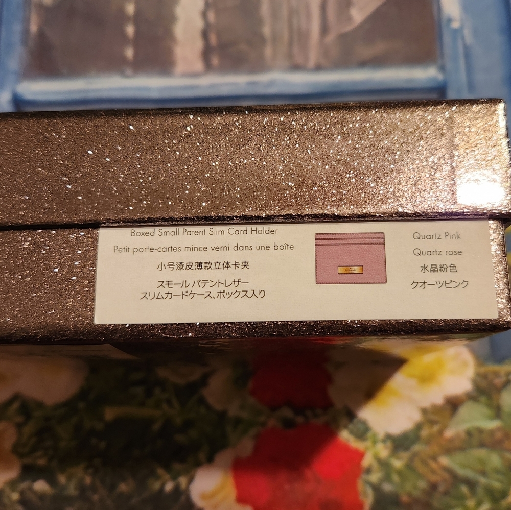 Kate Spade Quartz Pink Slim Card Case - Picture 8 of 12